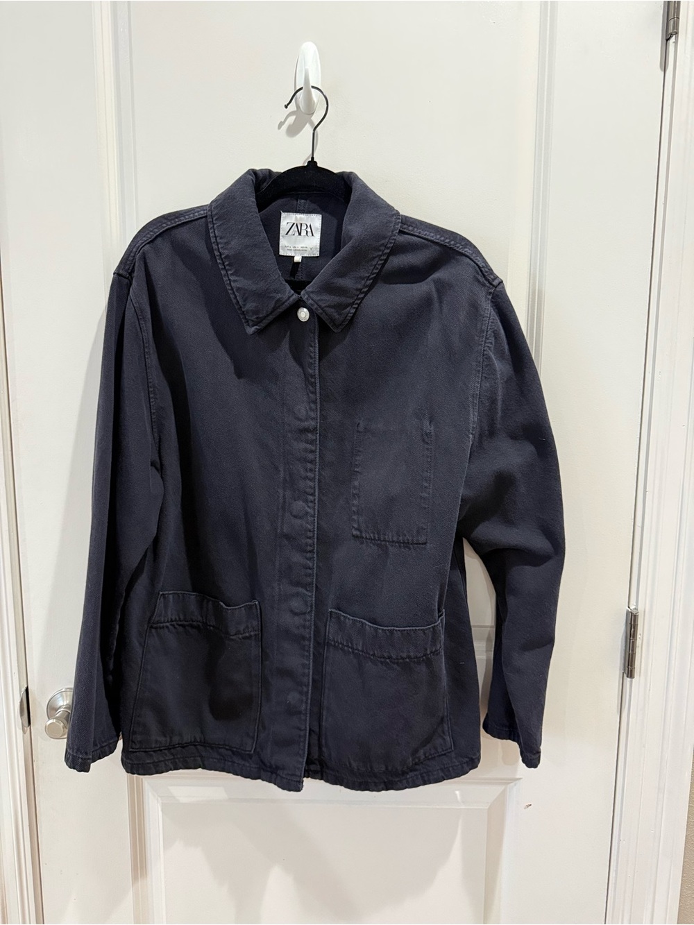 ZARA Black Denim Jacket